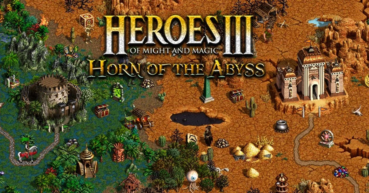 Heroes of Might and Magic III: Horn of the Abyss | DOS games in browser