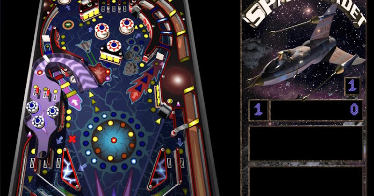 Microsoft 3D Pinball Space Cadet DOS games in browser