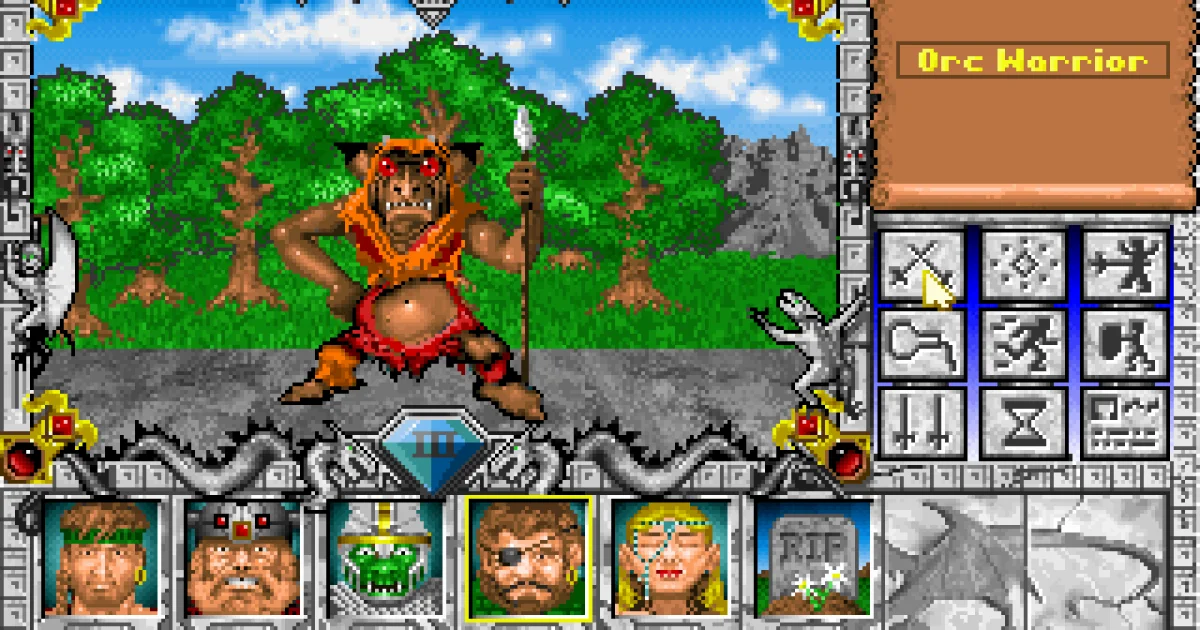 Might and Magic III: Isles of Terra | DOS games in browser