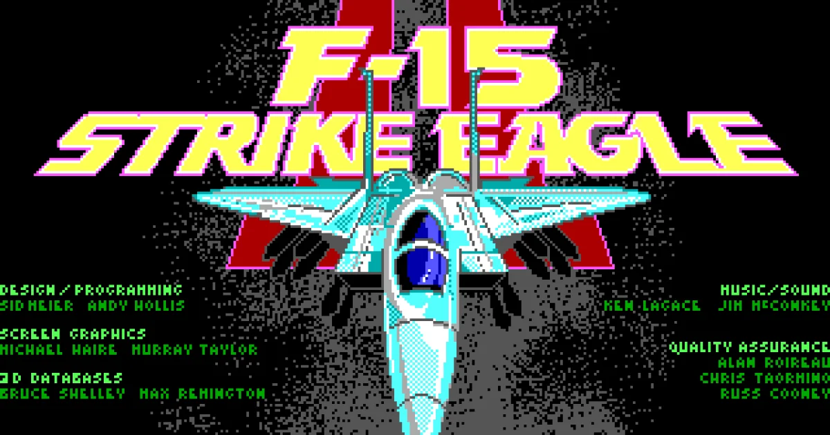 F-15 Strike Eagle II | DOS games in browser