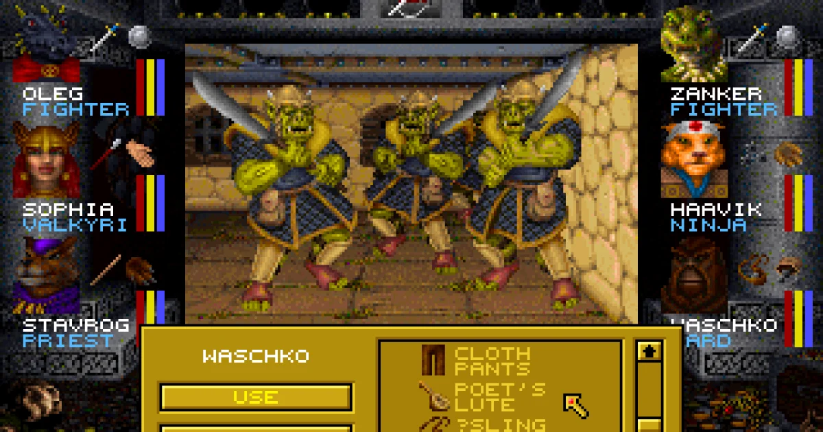 その他 Wizardry CRUSADERS of the DARK SAVANT Wizardry VII: Crusaders of the Dark Savant - intro