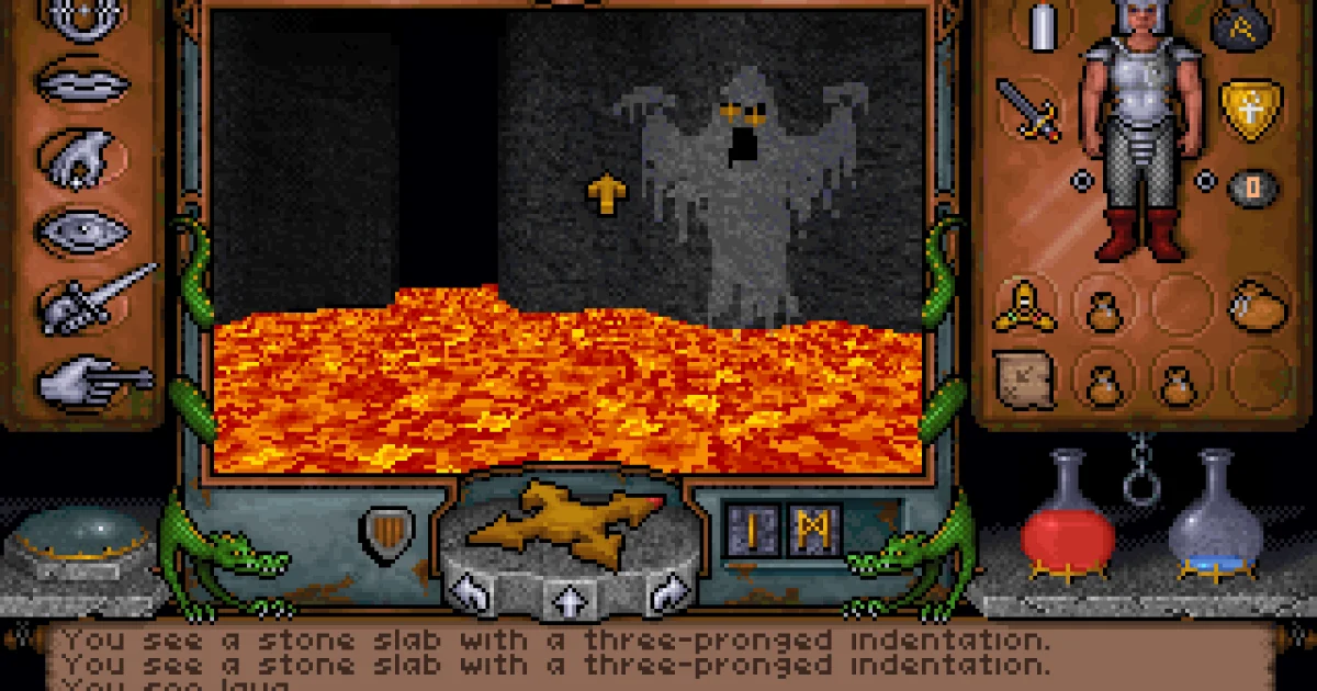Ultima Underworld The Stygian Abyss DOS games in browser